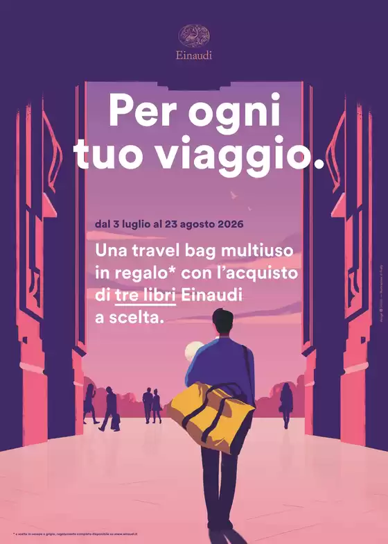 Volantino Ubik | Per ogni tuo viaggio | 2026-07-03T00:00:00.000Z - 2026-08-23T00:00:00.000Z
