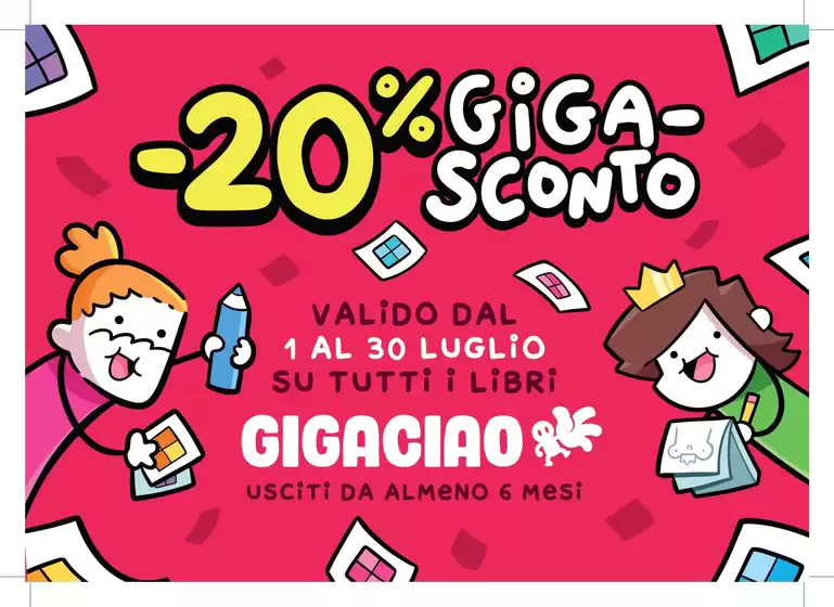 Volantino Ubik | -20% Giga-sconto | 2026-07-01T00:00:00.000Z - 2026-07-30T00:00:00.000Z