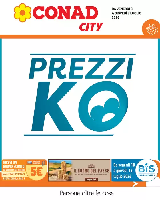 Volantino Conad City a Belforte Monferrato | PREZZI KO | 2026-07-03T00:00:00.000Z - 2026-07-09T00:00:00.000Z