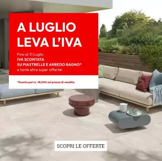 Volantino Iperceramica a Rassa | A luglio leva l'iva | 2026-07-01T00:00:00.000Z - 2026-07-31T00:00:00.000Z