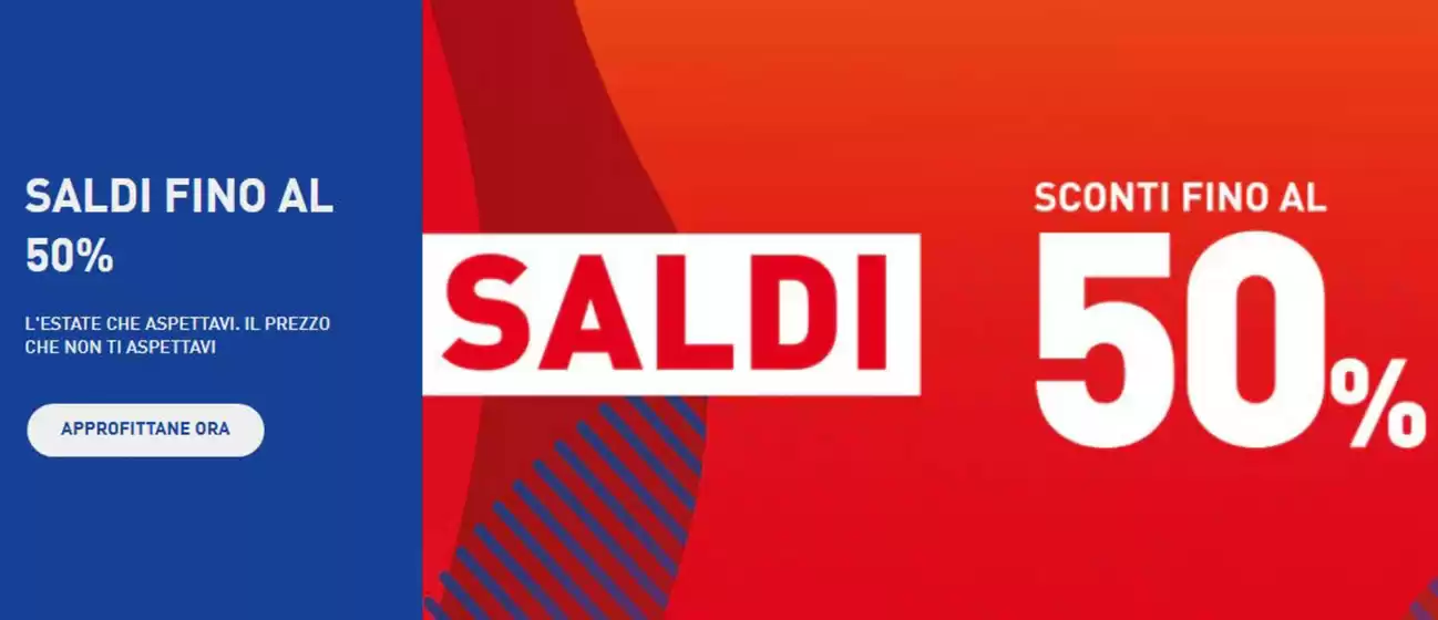 Volantino Intersport | Sconti fino al 50% | 2026-07-01T00:00:00.000Z - 2026-07-31T00:00:00.000Z