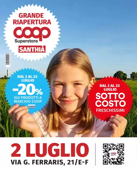 Volantino Coop | Grande Riapertura | 2026-07-02T00:00:00.000Z - 2026-07-22T00:00:00.000Z