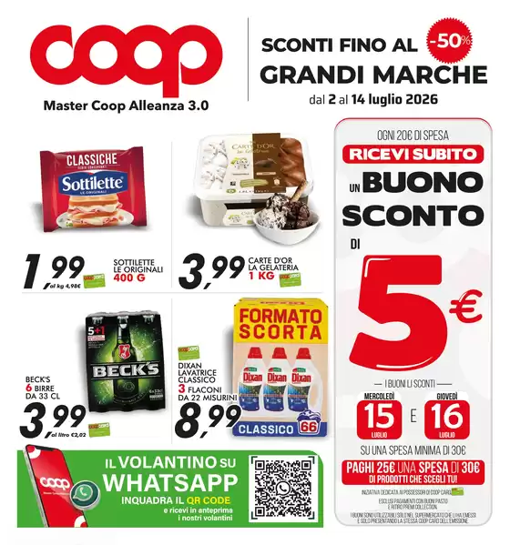 Volantino Coop | Volantino Master Centro Sud | 2026-07-02T00:00:00.000Z - 2026-07-16T00:00:00.000Z