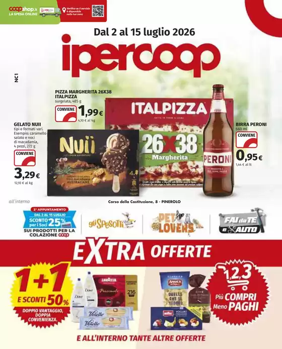 Volantino Ipercoop | Extra offerte | 2026-07-02T00:00:00.000Z - 2026-07-15T00:00:00.000Z
