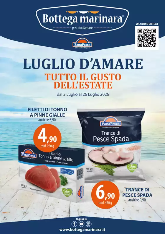 Volantino Panapesca | Tutto il gusto dell'estate | 2026-07-02T00:00:00.000Z - 2026-07-26T00:00:00.000Z