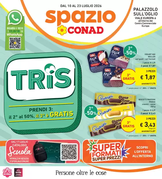 Volantino Spazio Conad | TRIS | 2026-07-10T00:00:00.000Z - 2026-07-23T00:00:00.000Z
