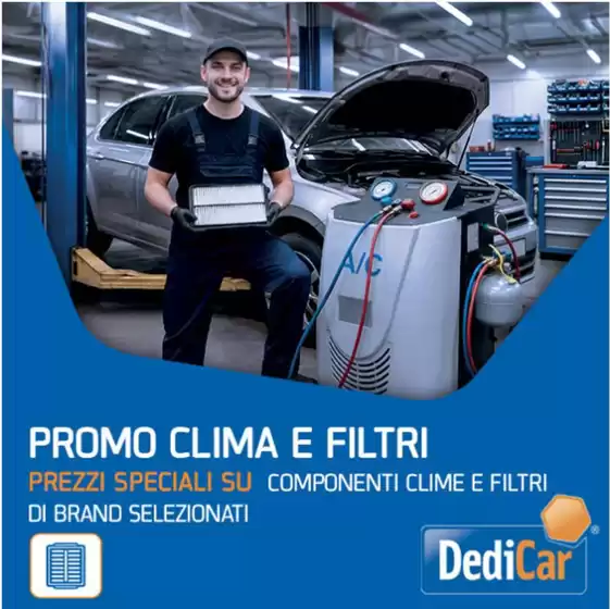 Volantino Dedicar a Santa Elisabetta | Promo clima e filtri | 2026-07-02T00:00:00.000Z - 2026-07-31T00:00:00.000Z