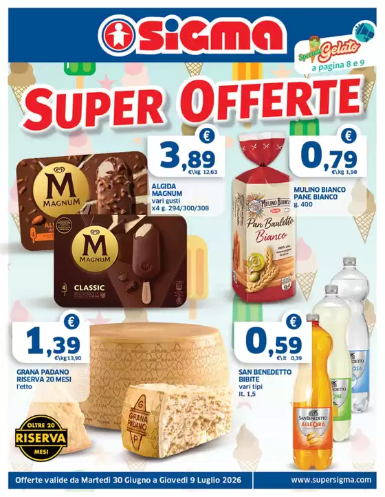 Volantino Sigma | Super offerte | 2026-06-30T00:00:00.000Z - 2026-07-09T00:00:00.000Z