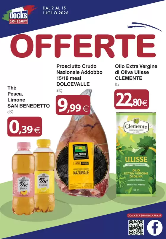 Volantino Docks Cash&Carry | Offerte | 2026-07-02T00:00:00.000Z - 2026-07-15T00:00:00.000Z