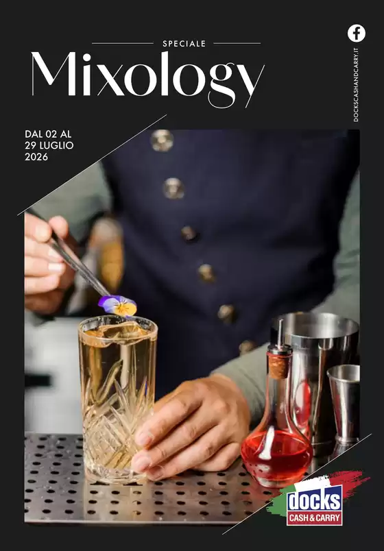 Volantino Docks Cash&Carry | Speciale Mixology | 2026-07-02T00:00:00.000Z - 2026-07-29T00:00:00.000Z