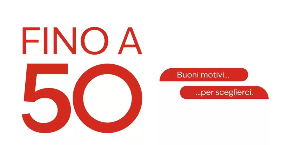 Volantino Dorabella | Fino a 50 | 2026-07-02T00:00:00.000Z - 2026-12-03T00:00:00.000Z