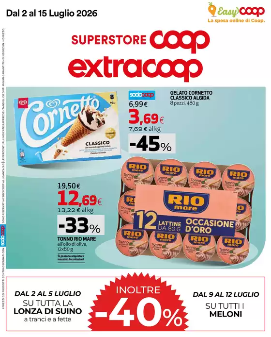 Volantino Extracoop | CONVENIENZA | 2026-07-02T00:00:00.000Z - 2026-07-15T00:00:00.000Z