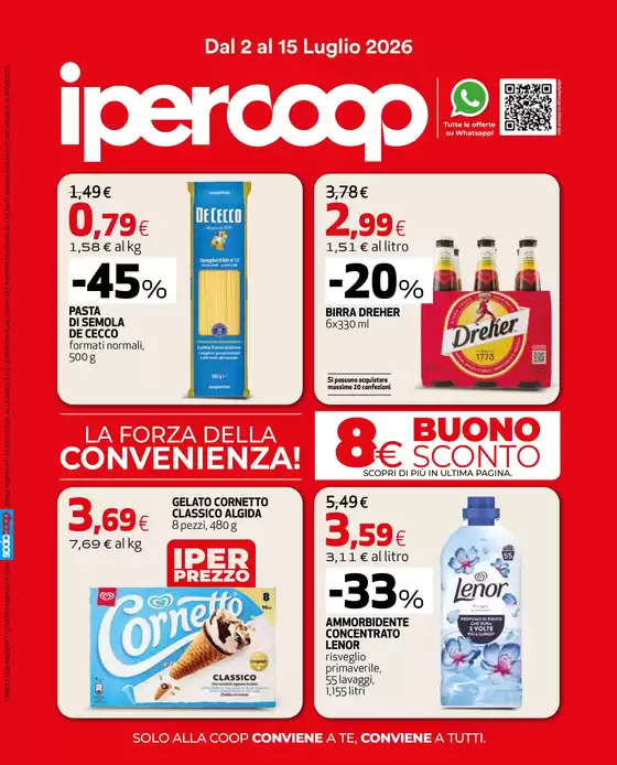 Volantino Ipercoop | CONVENIENZA | 2026-07-02T00:00:00.000Z - 2026-07-15T00:00:00.000Z