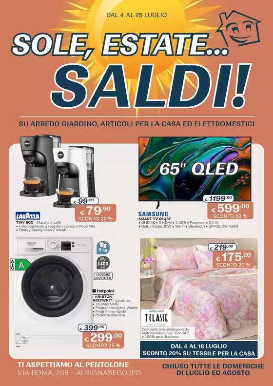 Volantino Al Pentolone | Sole, estate...SALDI! | 2026-07-04T00:00:00.000Z - 2026-07-25T00:00:00.000Z