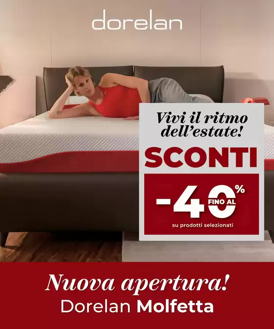 Volantino Dorelan | Nuova Apertura Molfetta | 2026-07-04T00:00:00.000Z - 2026-07-31T00:00:00.000Z