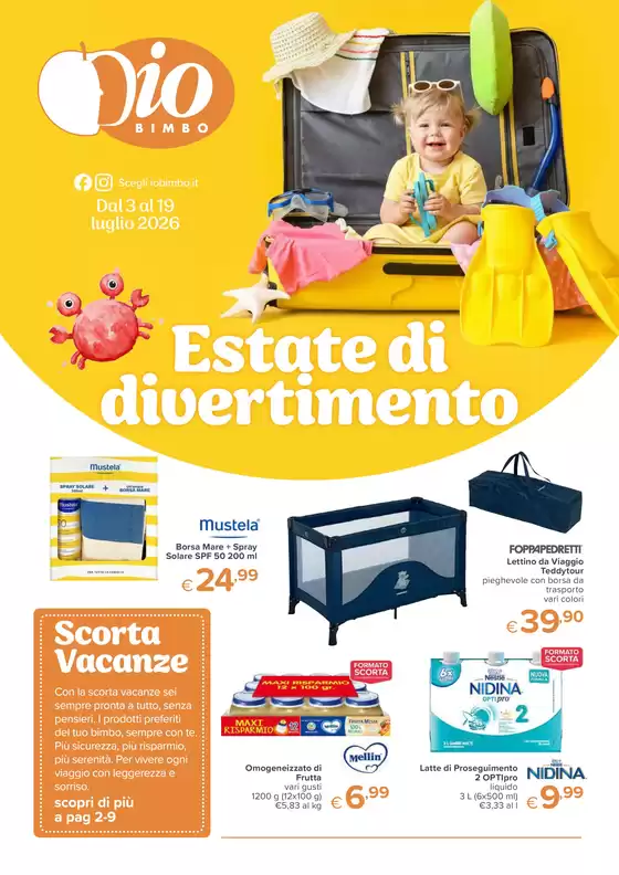 Volantino Io Bimbo a Robbiate | Estate di Divertimento | 2026-07-03T00:00:00.000Z - 2026-07-19T00:00:00.000Z
