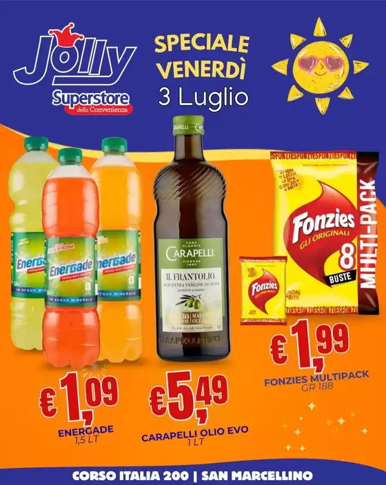 Volantino Jolly Market | Offerte | 2026-07-03T00:00:00.000Z - 2026-07-03T00:00:00.000Z
