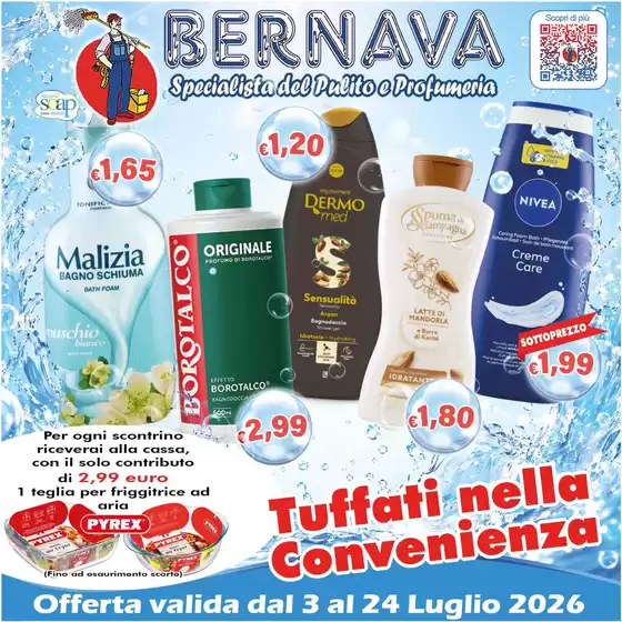 Volantino Bernava | Tuffati nella convenienza | 2026-07-03T00:00:00.000Z - 2026-07-24T00:00:00.000Z