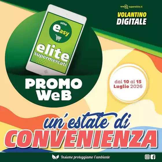 Volantino Elite | Un estate di convenienza | 2026-07-10T00:00:00.000Z - 2026-07-15T00:00:00.000Z