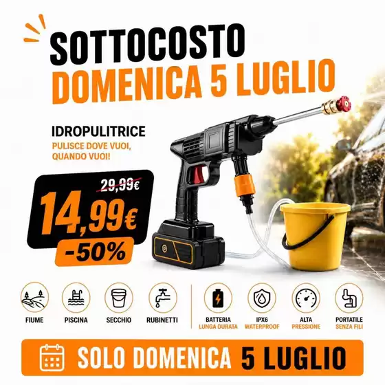 Volantino Yammo | Sottocosto domenica 5 luglio | 2026-07-05T00:00:00.000Z - 2026-07-05T00:00:00.000Z
