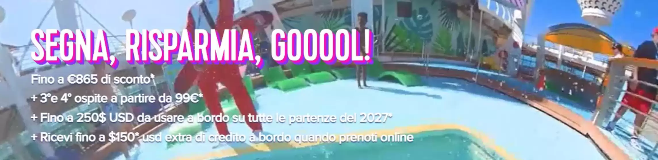 Volantino Royal Caribbean a Molini di Triora | Segna, risparmia, gooool! | 2026-07-03T00:00:00.000Z - 2026-07-06T00:00:00.000Z