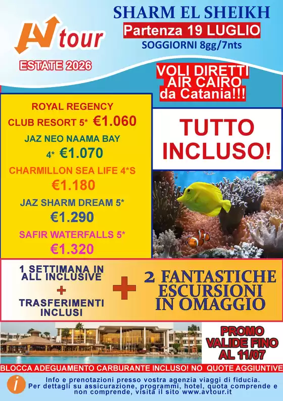 Volantino Av Tour a Molini di Triora | Tutto incluso! | 2026-07-03T00:00:00.000Z - 2026-07-11T00:00:00.000Z