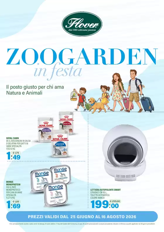Volantino Flover | Zoogarden in festa | 2026-07-03T00:00:00.000Z - 2026-08-16T00:00:00.000Z