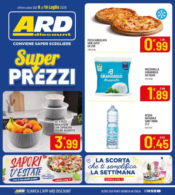 Volantino ARD Discount | Weekend Sottoprezzo | 2026-07-09T00:00:00.000Z - 2026-07-19T00:00:00.000Z