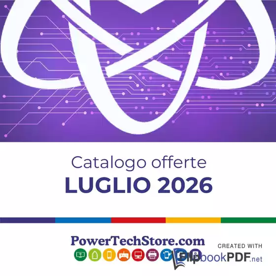 Volantino Power Tech | Catalogo offerte Luglio 2026 | 2026-07-03T00:00:00.000Z - 2026-07-31T00:00:00.000Z