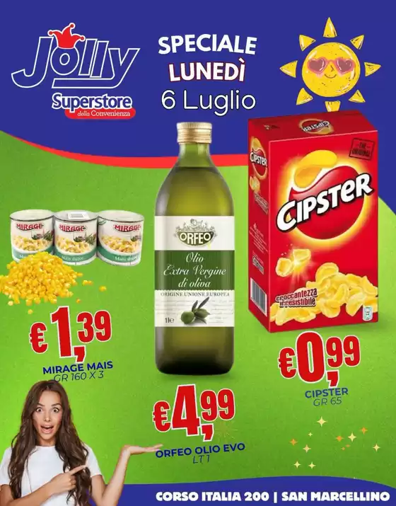 Volantino Jolly Market | Offerte | 2026-07-06T00:00:00.000Z - 2026-07-06T00:00:00.000Z