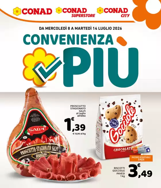 Volantino Conad Superstore | Convenienza Più | 2026-07-08T00:00:00.000Z - 2026-07-14T00:00:00.000Z