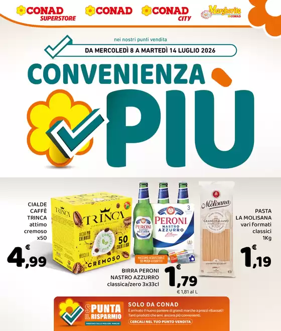 Volantino Margherita Conad | Convenienza Più | 2026-07-08T00:00:00.000Z - 2026-07-14T00:00:00.000Z