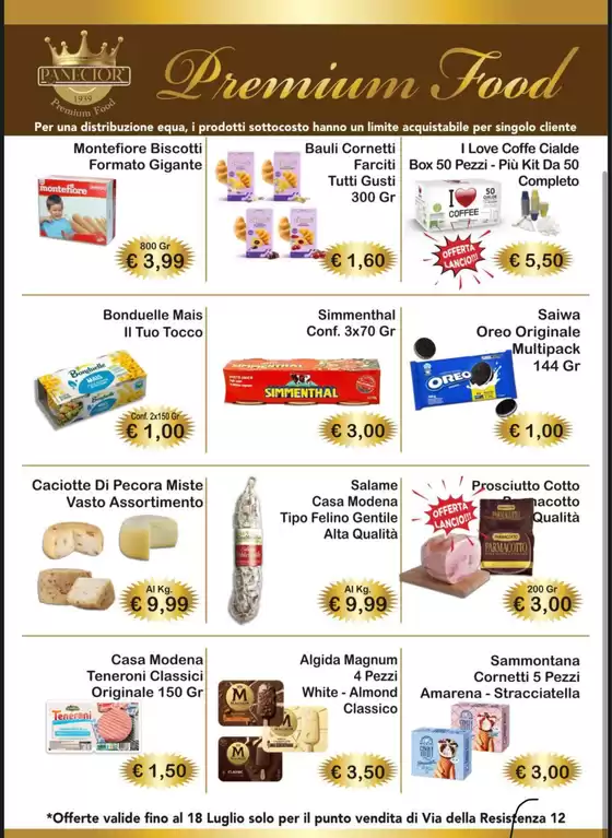 Volantino Malinconico Maxi Alimentari a Parcines | Premium food | 2026-07-06T00:00:00.000Z - 2026-07-18T00:00:00.000Z