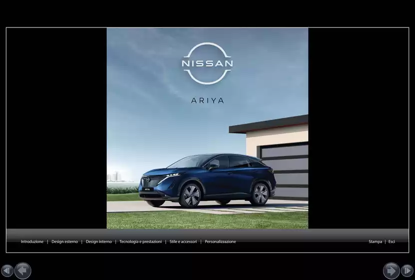 Volantino Nissan a Malè | Nissan Ariya | 2026-07-06T00:00:00.000Z - 2026-12-31T00:00:00.000Z