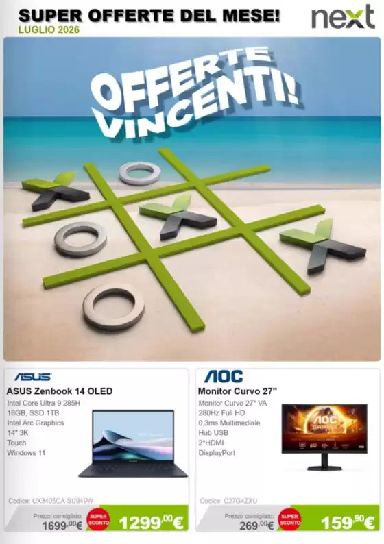 Volantino Next a Civita d'Antino | Offerte vincenti! | 2026-07-06T00:00:00.000Z - 2026-07-31T00:00:00.000Z