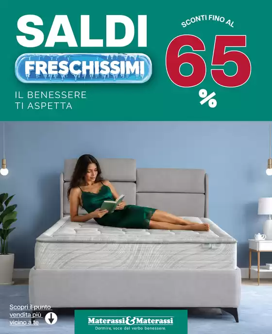 Volantino Materassi & Materassi a Valbrembo | Volantino Materassi & Materassi | 2026-07-07T00:00:00.000Z - 2026-07-21T00:00:00.000Z