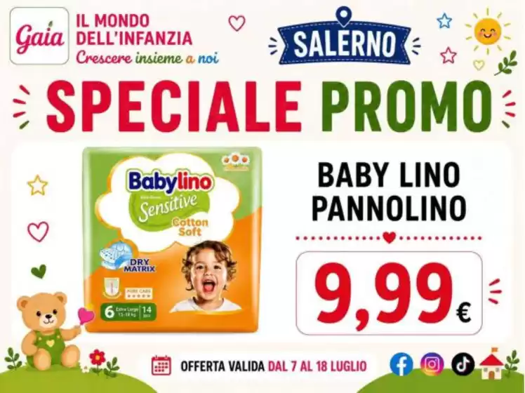Volantino Sanitaria Gaia | Speciale promo | 2026-07-07T00:00:00.000Z - 2026-07-18T00:00:00.000Z