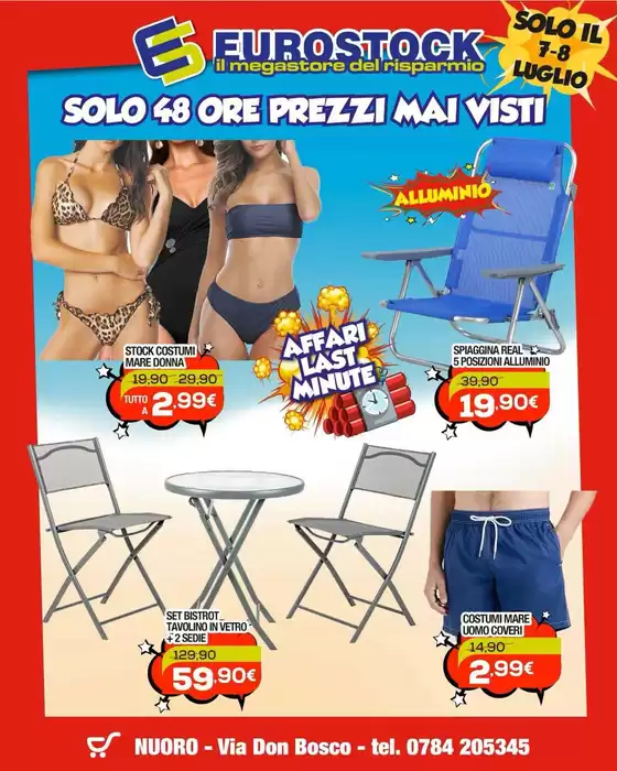 Volantino Eurostock | Solo il 7-8 luglio | 2026-07-07T00:00:00.000Z - 2026-07-08T00:00:00.000Z