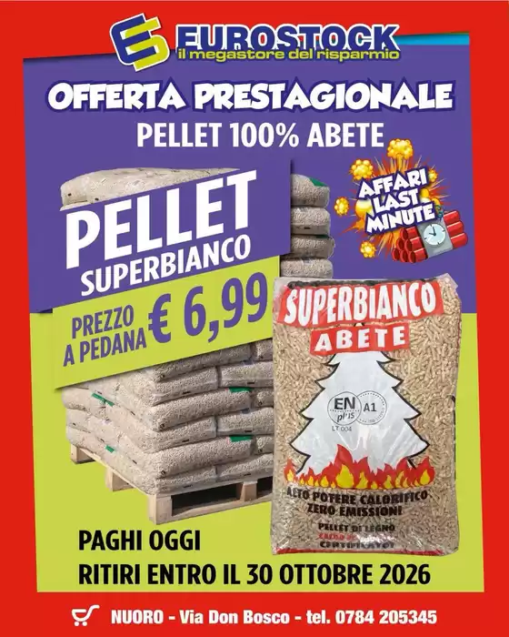 Volantino Eurostock | Offerta prestagional | 2026-07-07T00:00:00.000Z - 2026-10-30T00:00:00.000Z