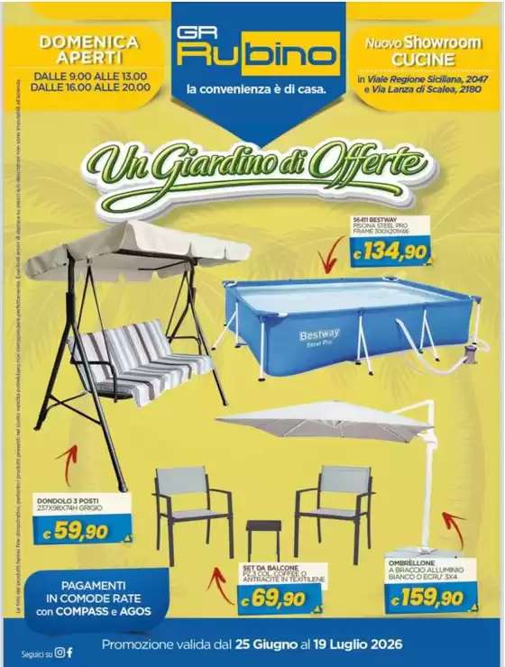 Volantino Gr Rubino a Rocchetta e Croce | Un giardino di offerte | 2026-06-25T00:00:00.000Z - 2026-07-19T00:00:00.000Z