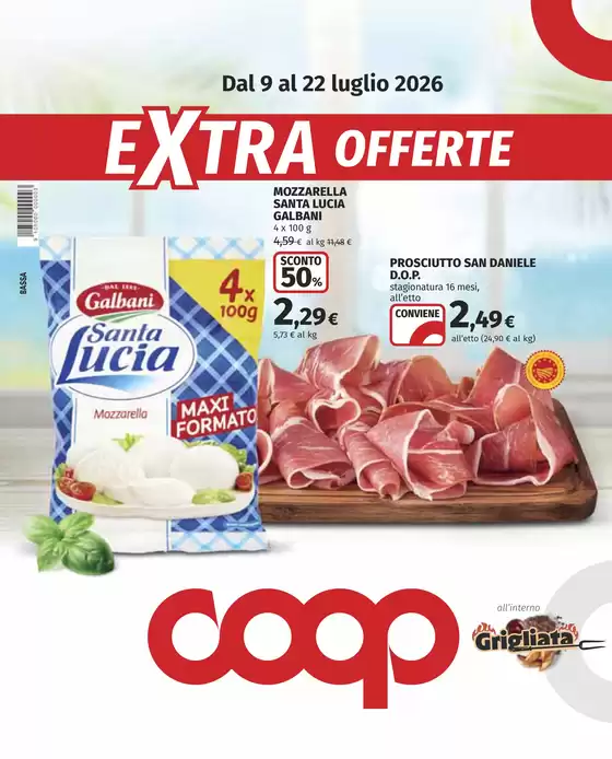 Volantino Coop | Extra offerte | 2026-07-09T00:00:00.000Z - 2026-07-22T00:00:00.000Z
