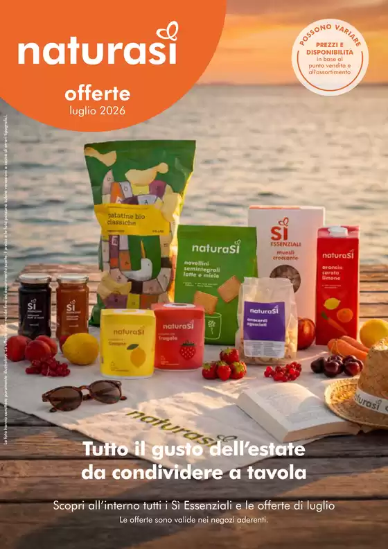 Volantino NaturaSì | Luglio 2026 | 2026-07-01T00:00:00.000Z - 2026-07-31T00:00:00.000Z