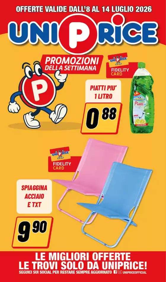 Volantino UniPrice | Promozioni della settimana | 2026-07-08T00:00:00.000Z - 2026-07-14T00:00:00.000Z