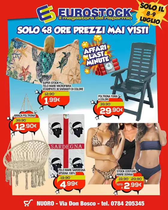 Volantino Eurostock | Solo il 8-9 luglio | 2026-07-08T00:00:00.000Z - 2026-07-09T00:00:00.000Z
