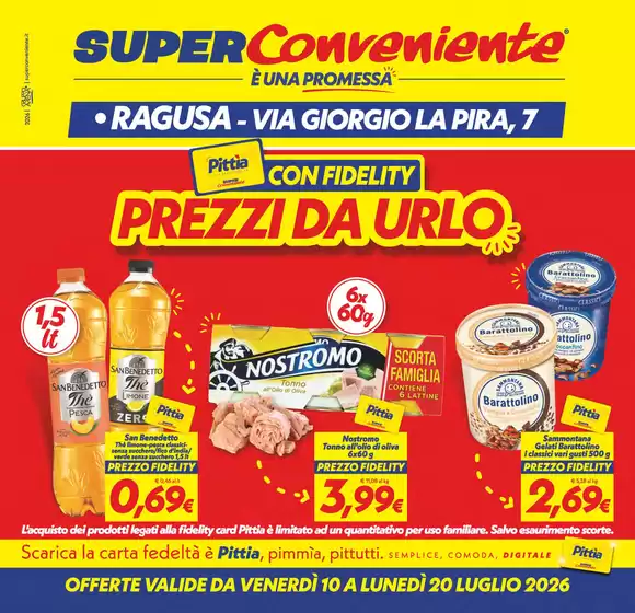 Volantino SuperConveniente | Prezzi da urlo | 2026-07-10T00:00:00.000Z - 2026-07-20T00:00:00.000Z