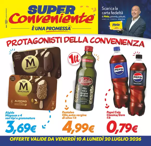 Volantino SuperConveniente | Protagonisti dell convenienza | 2026-07-10T00:00:00.000Z - 2026-07-20T00:00:00.000Z