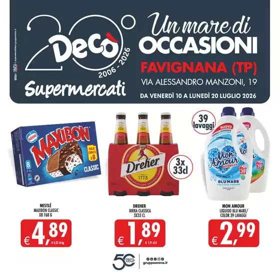 Volantino Decò | Un mare di occasioni | 2026-07-10T00:00:00.000Z - 2026-07-20T00:00:00.000Z