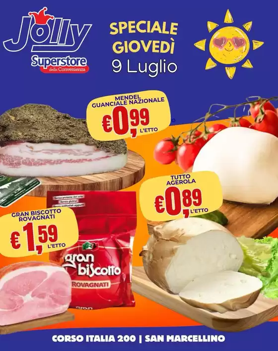 Volantino Jolly Market | Offerte | 2026-07-09T00:00:00.000Z - 2026-07-09T00:00:00.000Z
