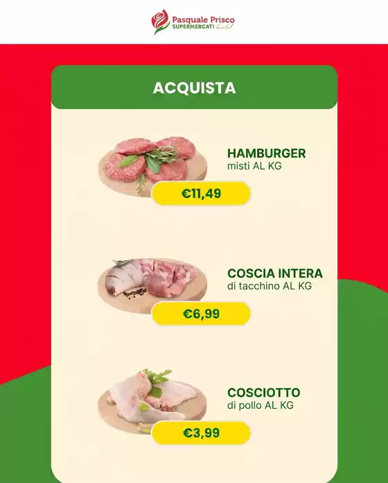 Volantino Supermercati Prisco | ACQUISTA | 2026-07-09T00:00:00.000Z - 2026-07-12T00:00:00.000Z