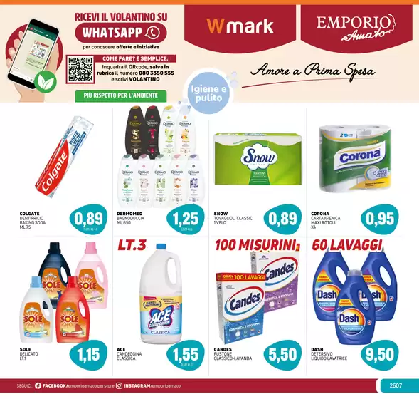 Volantino Emporio Amato a Ronzone | VALIDO FINO AL 5 AGOSTO | 2026-07-09T00:00:00.000Z - 2026-08-05T00:00:00.000Z